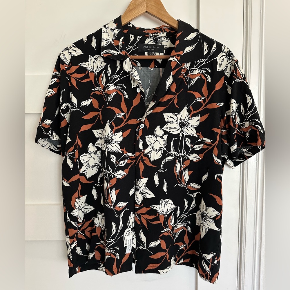 Rag & Bone Avery Hawaiian Shirt